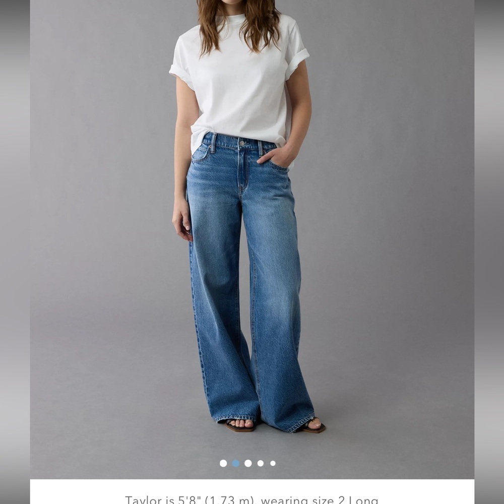 American Eagle Outfitters Blue Flare Jeans